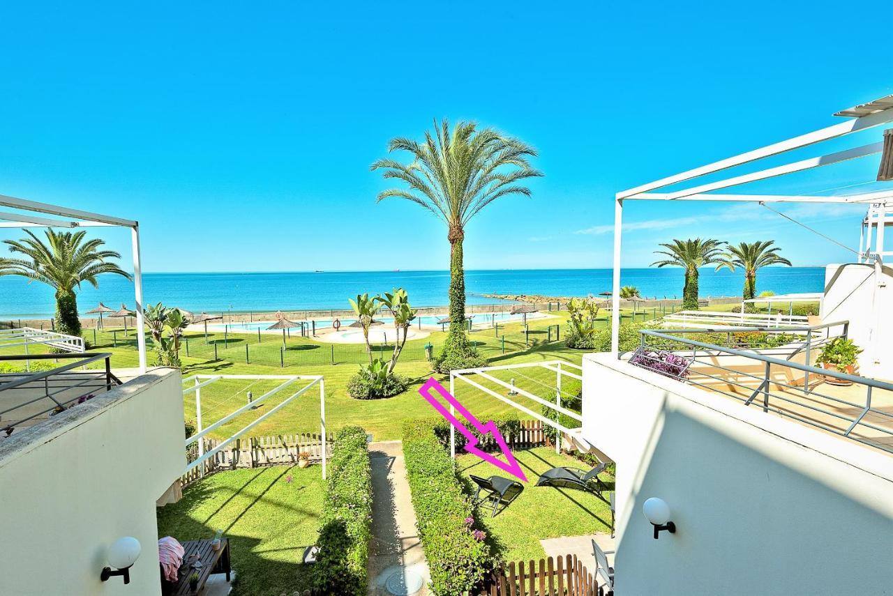 On Beach Deluxe Apartment With Pools And Own Garden El Puerto de Santa Maria Bagian luar foto